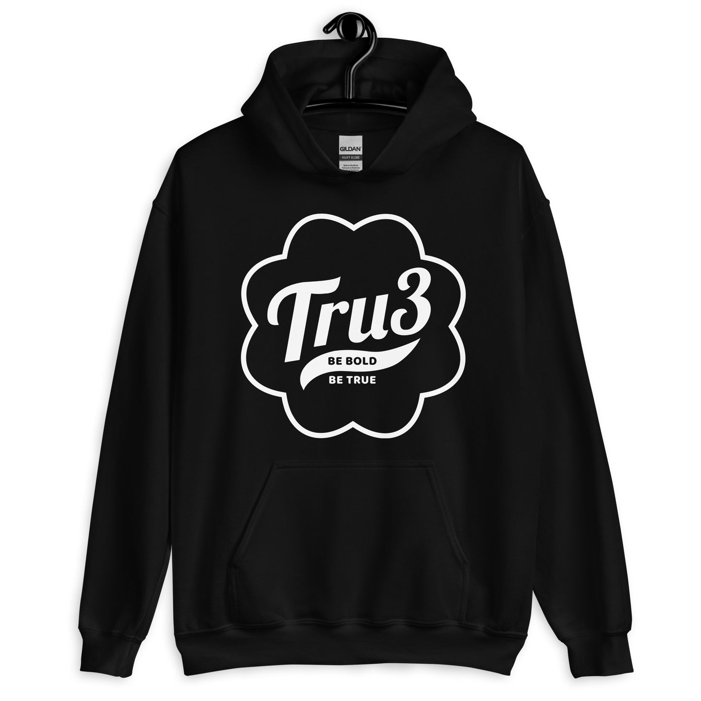 Felpa con cappuccio unisex - Tru3 - Be Bold Be True