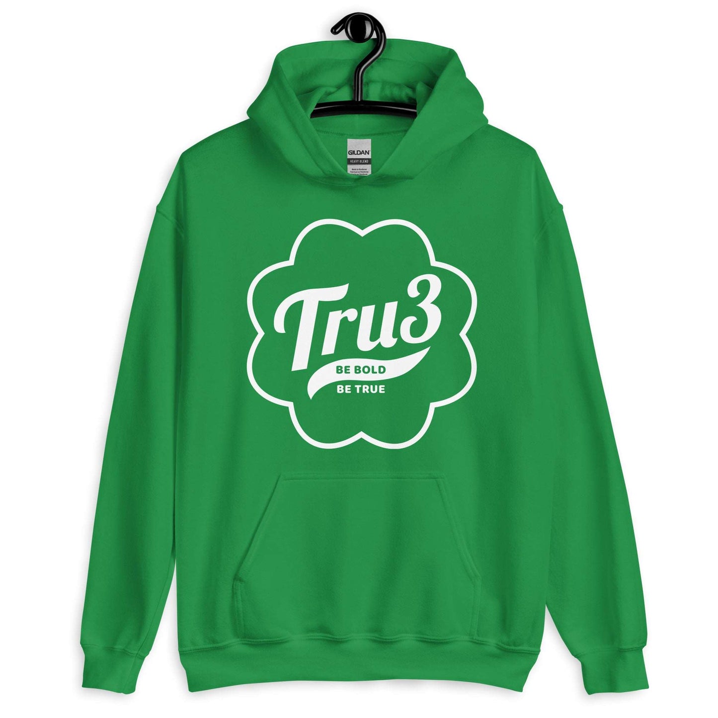 Felpa con cappuccio unisex - Tru3 - Be Bold Be True