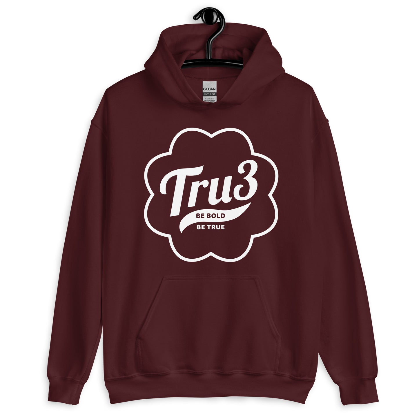 Felpa con cappuccio unisex - Tru3 - Be Bold Be True