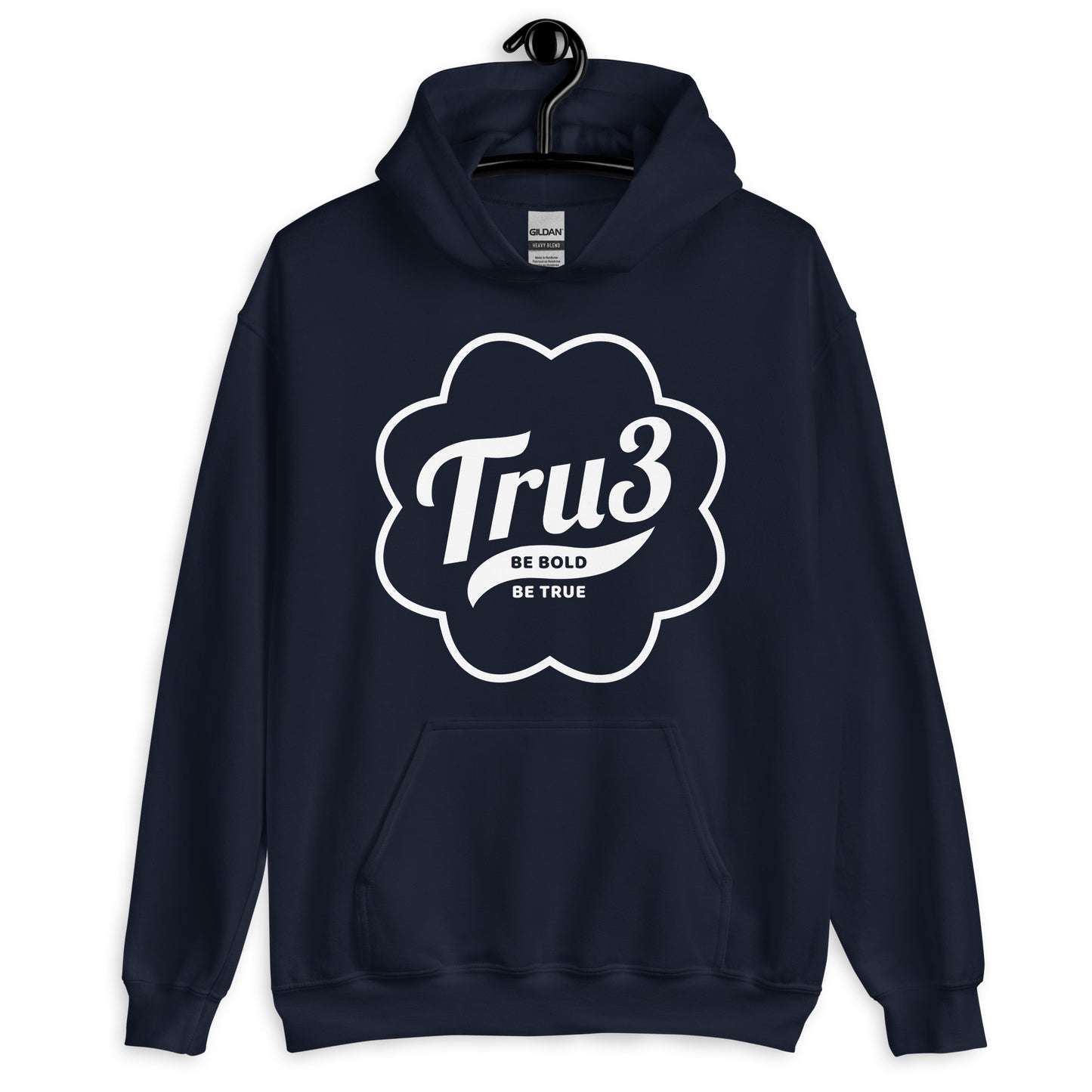 Felpa con cappuccio unisex - Tru3 - Be Bold Be True