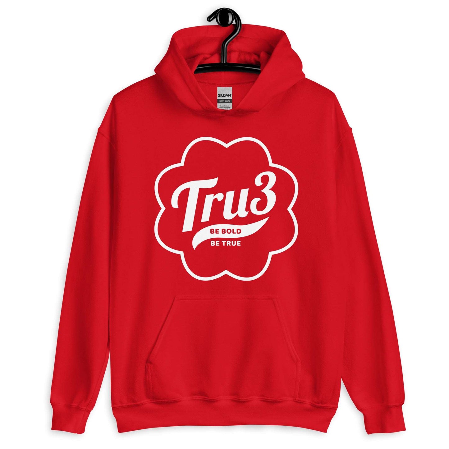 Felpa con cappuccio unisex - Tru3 - Be Bold Be True