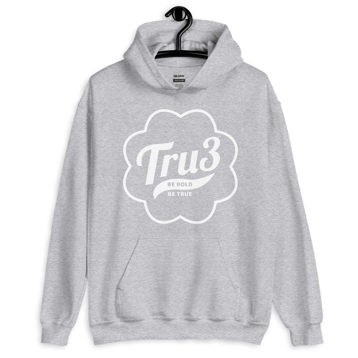 Felpa con cappuccio unisex - Tru3 - Be Bold Be True