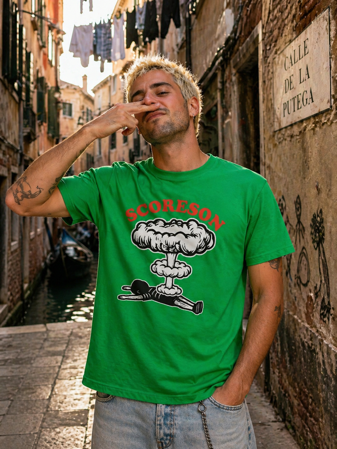 SCORESON - Heavyweight Unisex Crewneck T-shirt | Gildan® 5000