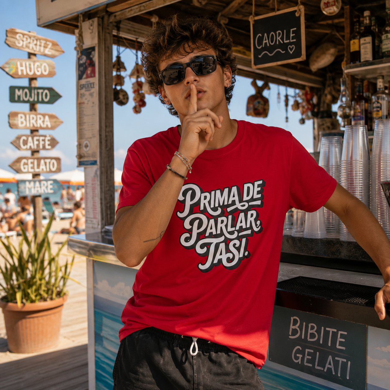 PRIMA DE PARLAR TASI - Heavyweight Unisex Crewneck T-shirt | Gildan® 5000