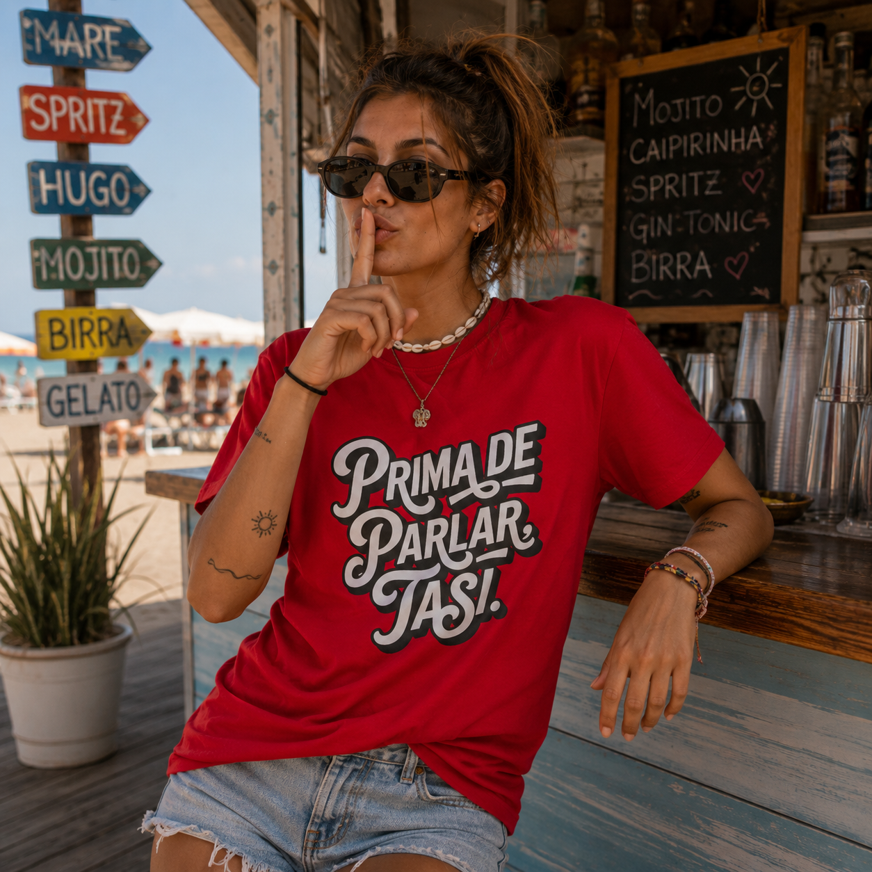 PRIMA DE PARLAR TASI - Heavyweight Unisex Crewneck T-shirt | Gildan® 5000
