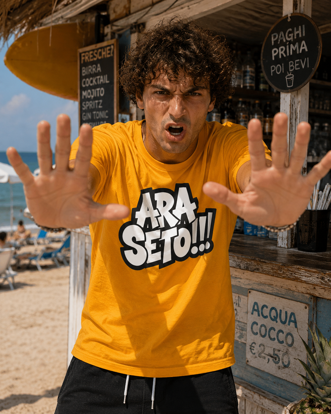 ARA SETO - Heavyweight Unisex Crewneck T-shirt | Gildan® 5000