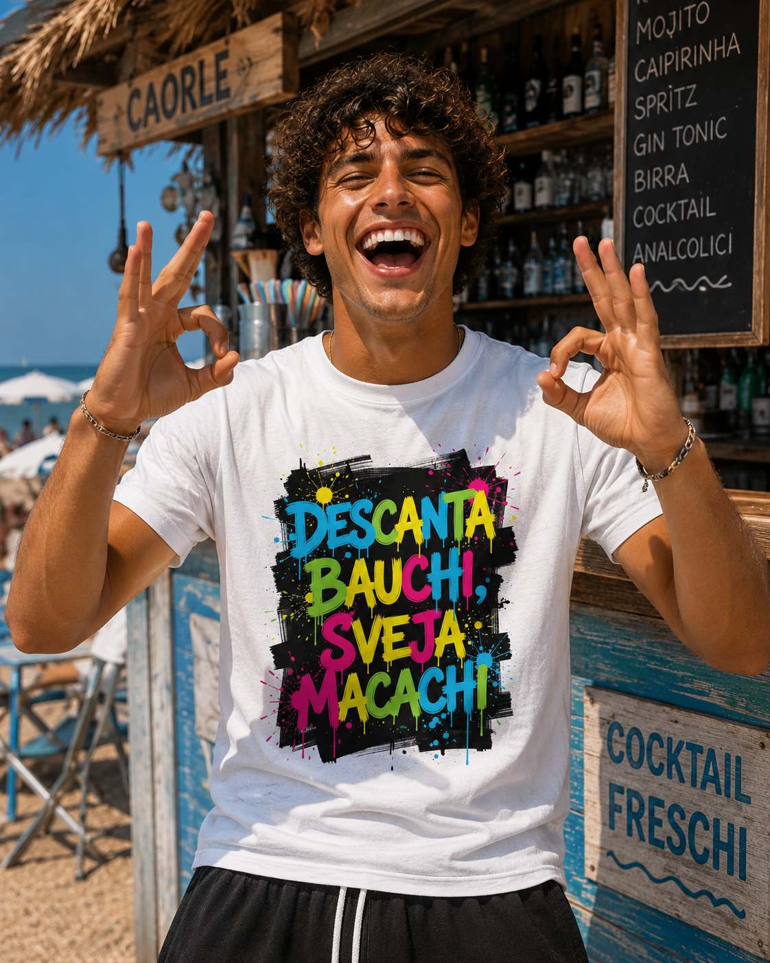 DESCANTA BAUCHI - Heavyweight Unisex Crewneck T-shirt | Gildan® 5000