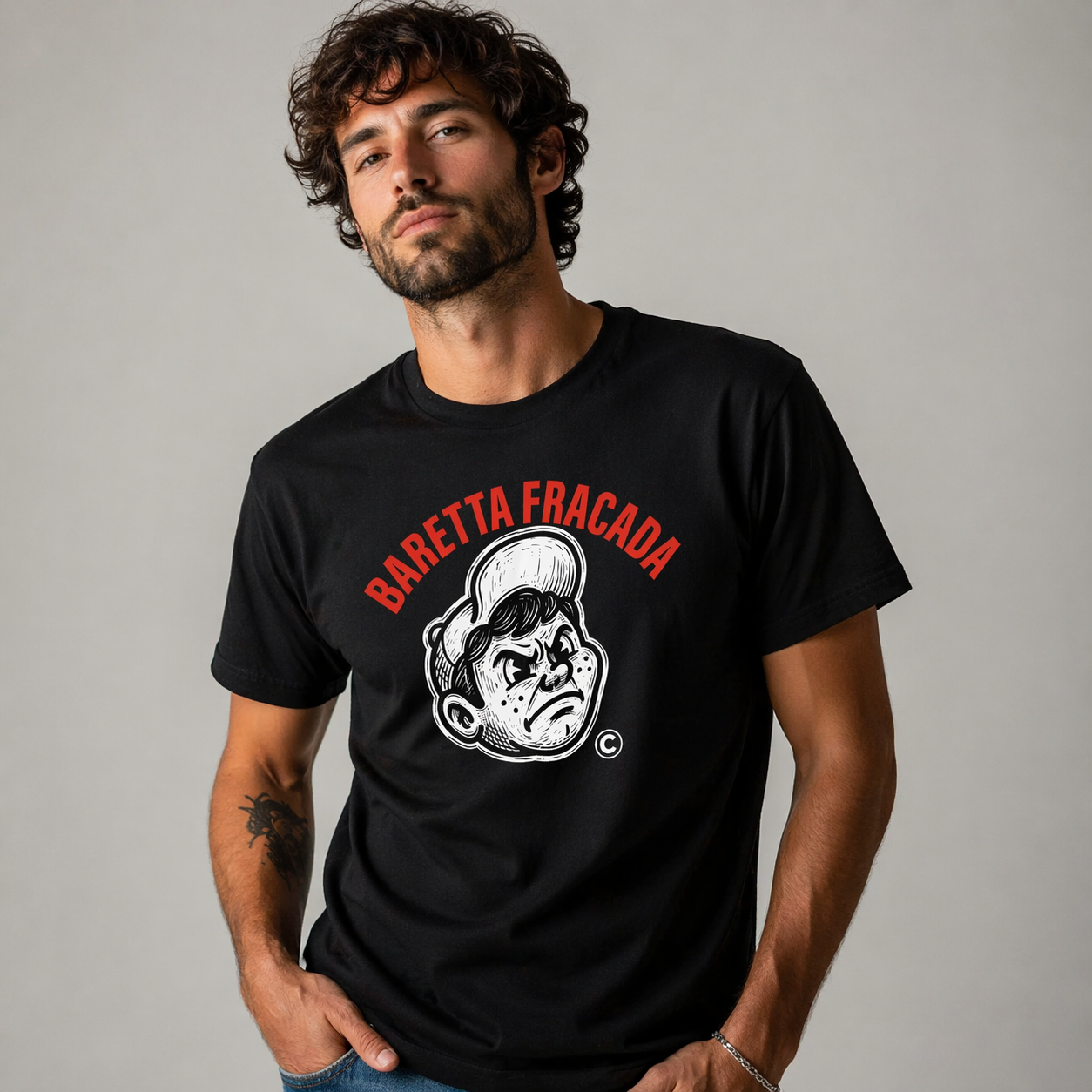 BARETTA - Heavyweight Unisex Crewneck T-shirt | Gildan® 5000