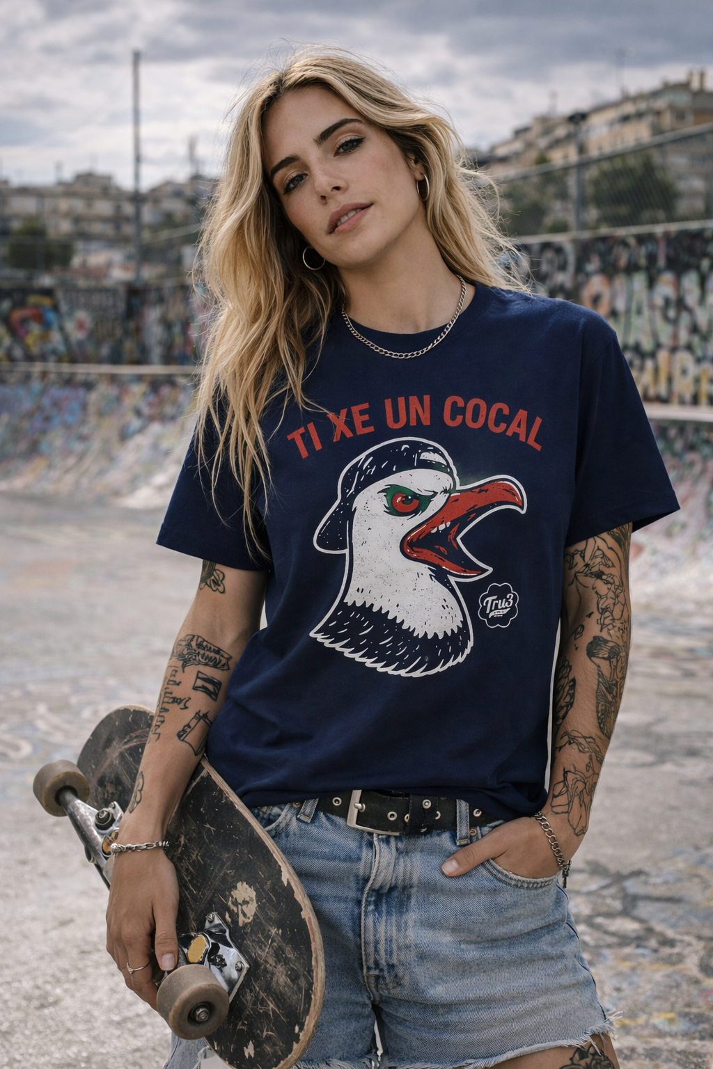 TI XE UN COCAL - Heavyweight Unisex Crewneck T-shirt | Gildan® 5000