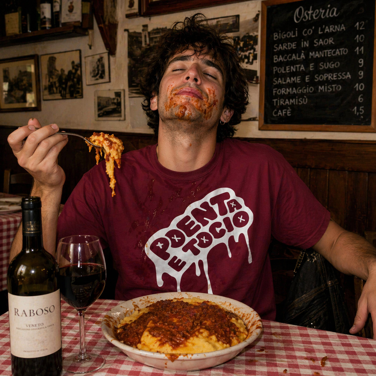 POENTA E TOCIO - Heavyweight Unisex Crewneck T-shirt | Gildan® 5000
