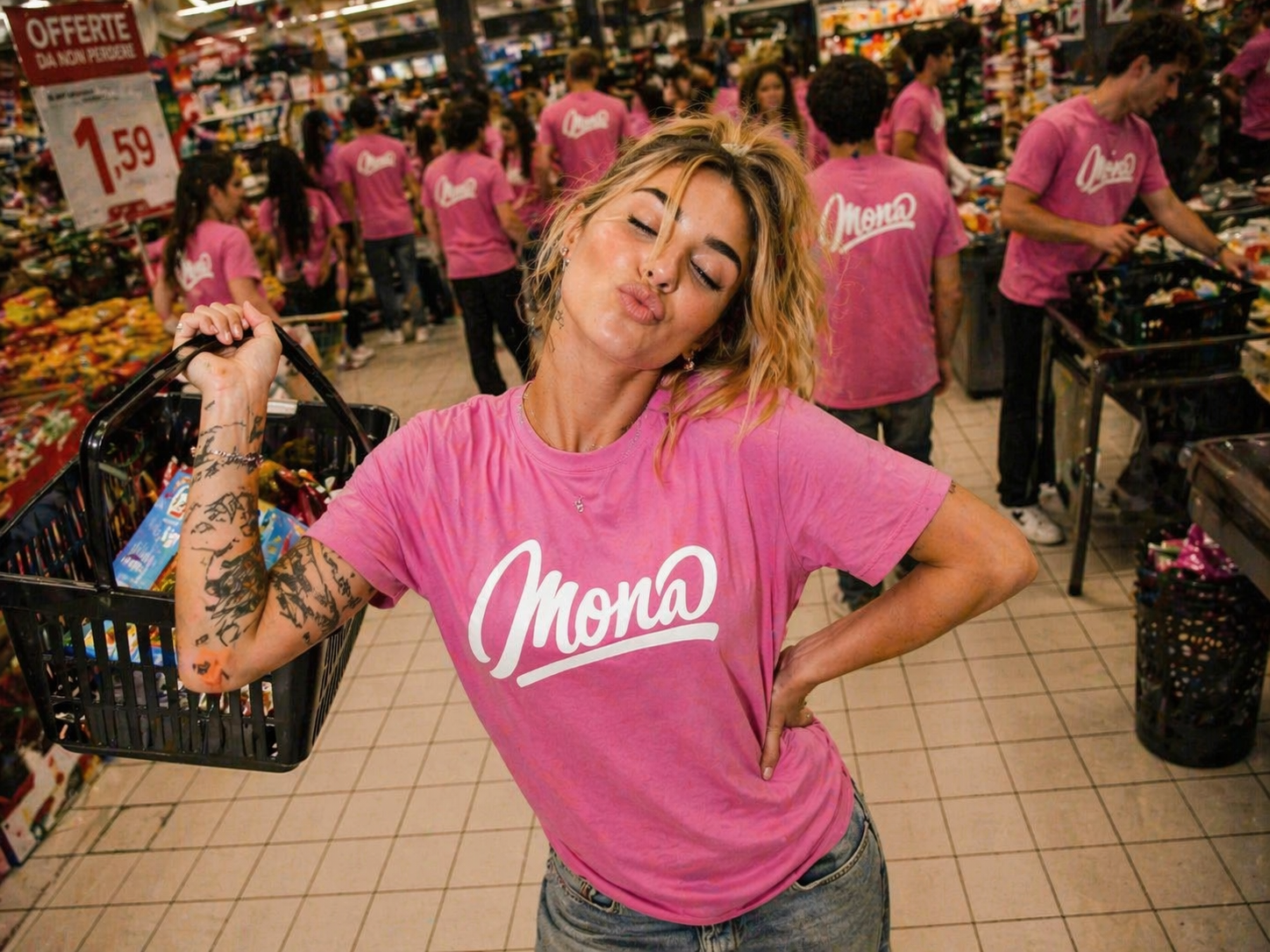 MONA 2 -Heavyweight Unisex Crewneck T-shirt | Gildan® 5000