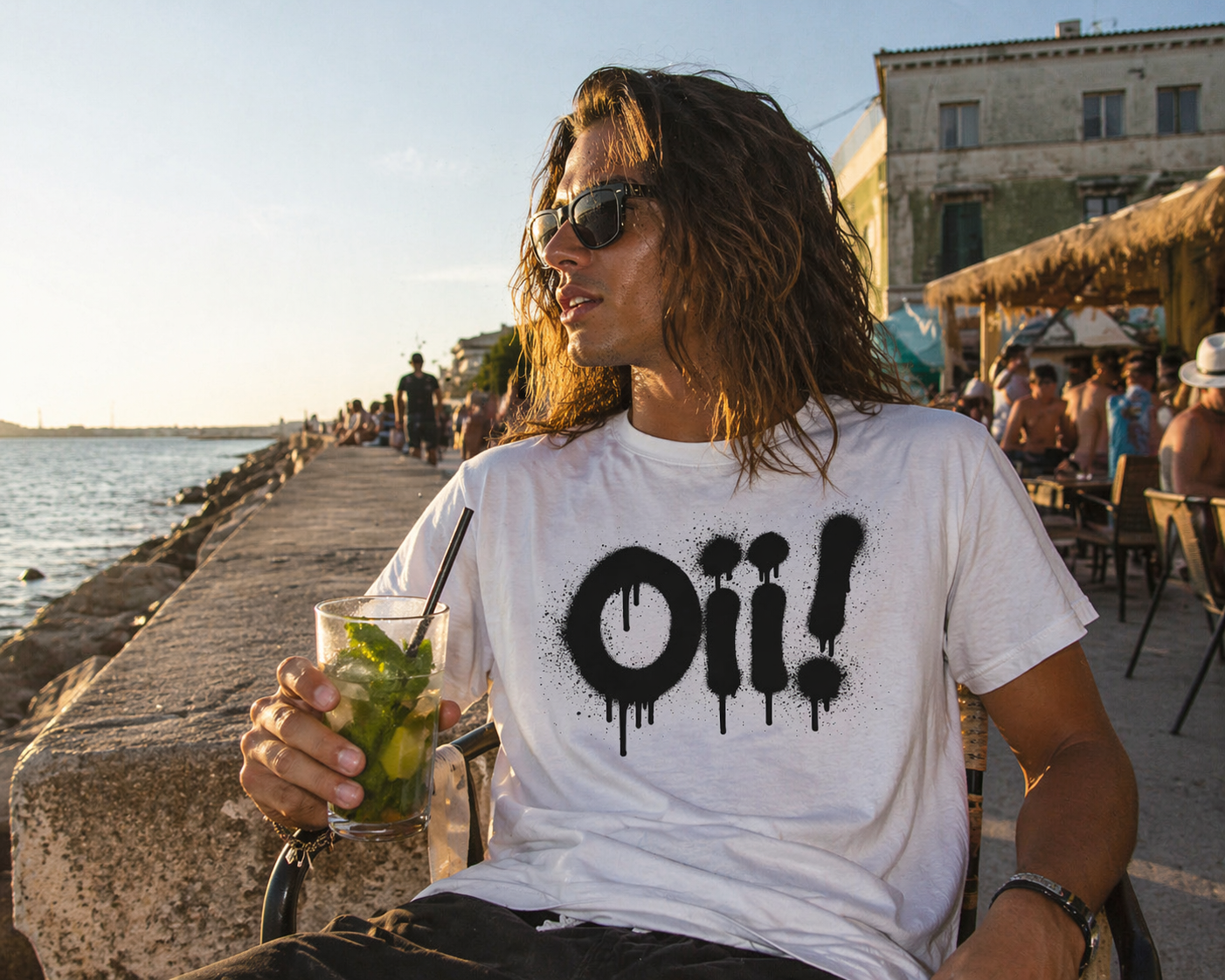 OII - Heavyweight Unisex Crewneck T-shirt | Gildan® 5000