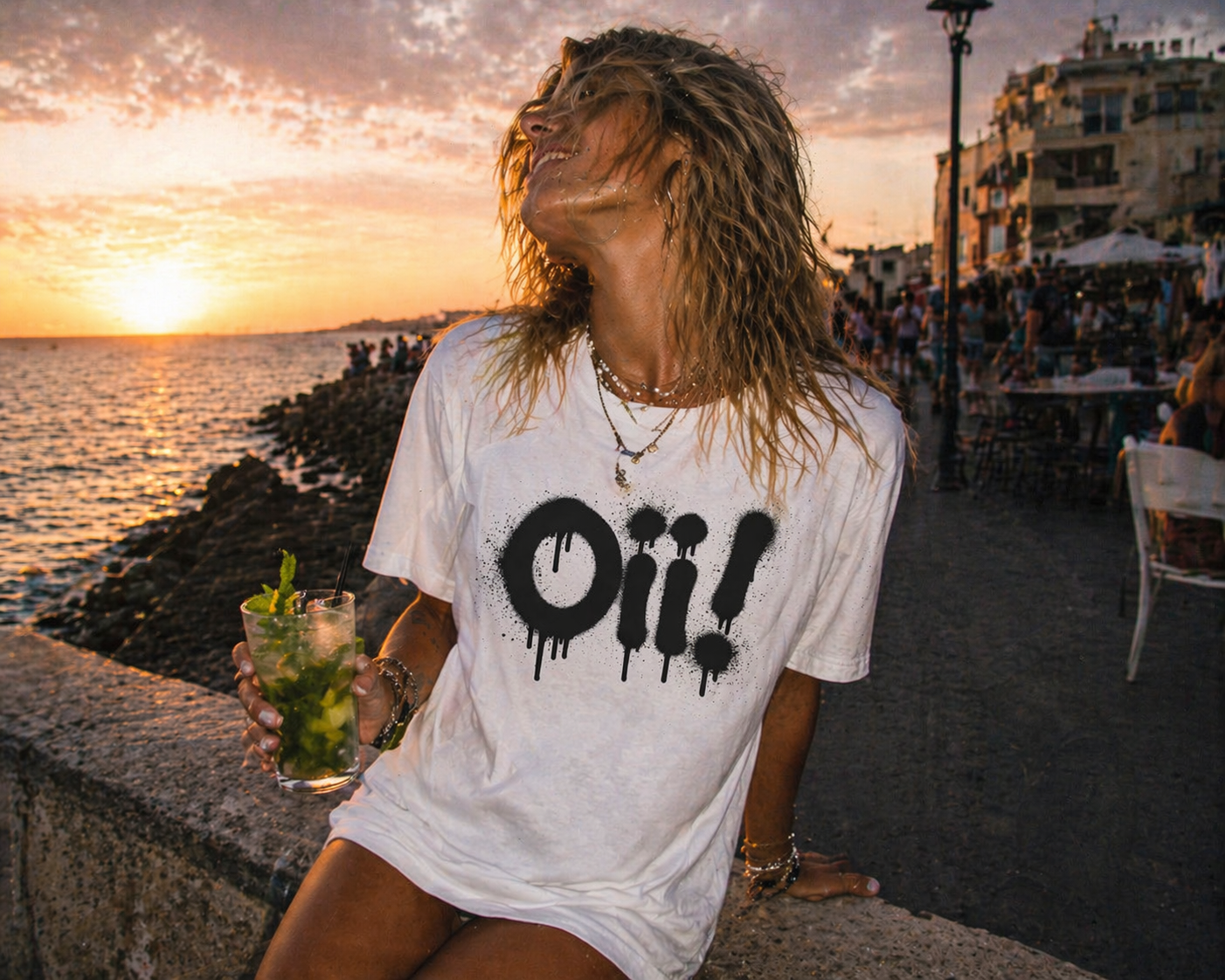 OII - Heavyweight Unisex Crewneck T-shirt | Gildan® 5000