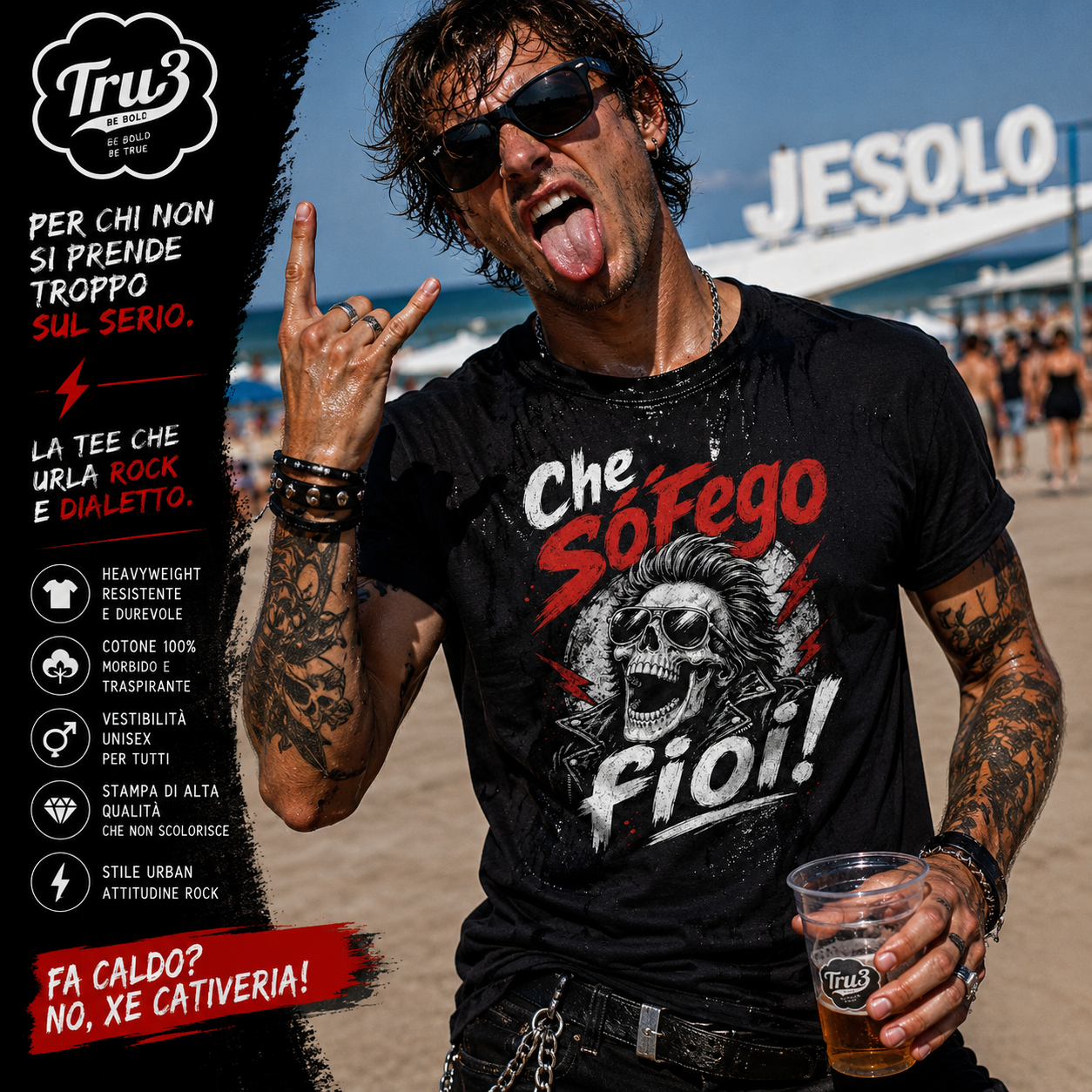 CHE SOFEGO FIOI - Heavyweight Unisex Crewneck T-shirt | Gildan® 5000