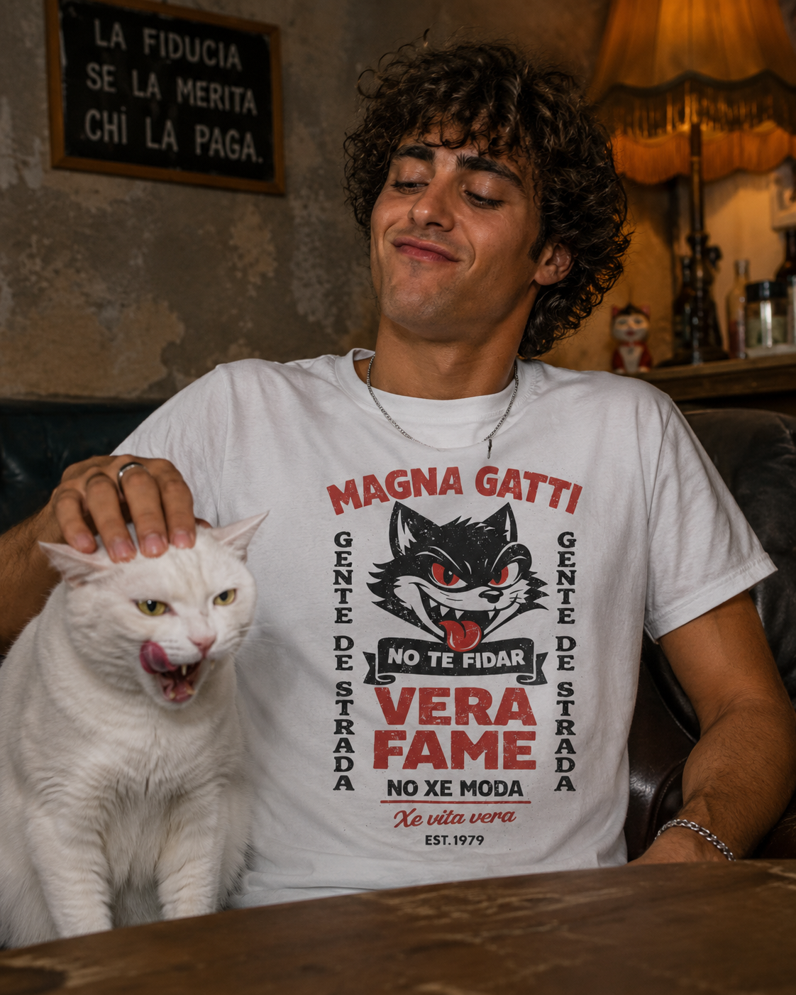 MAGNA GATTI 1 - Heavyweight Unisex Crewneck T-shirt | Gildan® 5000