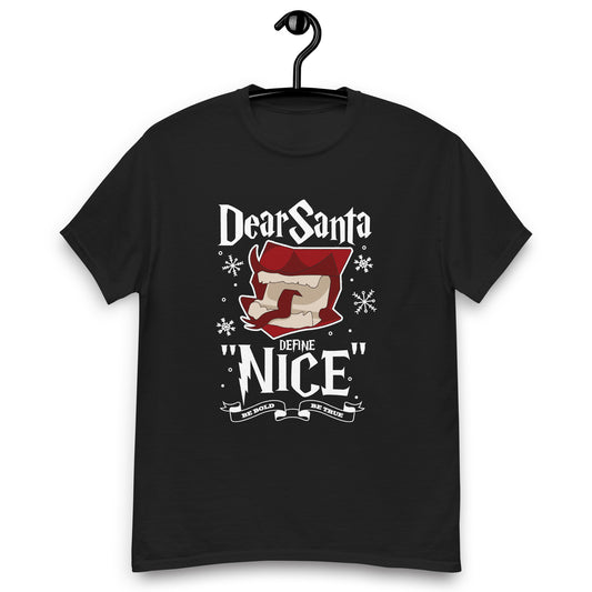 T-shirt classica unisex - Christmas - Wizard - Lettera
